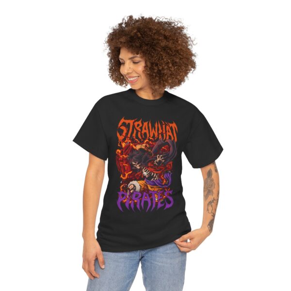 Skeleton Luffy Graphic Tee - Image 7
