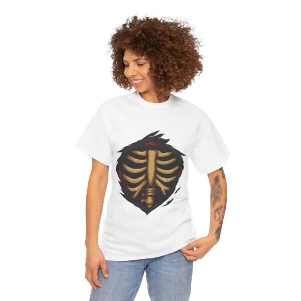Skeleton Ribcage Graphic Tee - Image 3