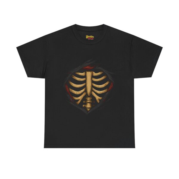 Skeleton Ribcage Graphic Tee - Image 5