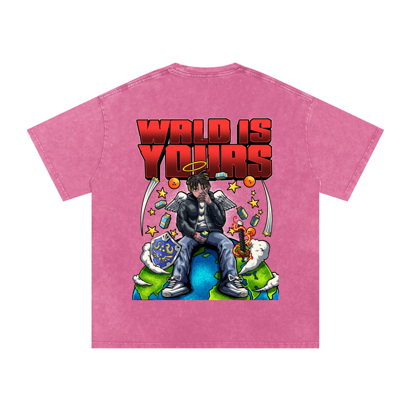 Wrld Washed Tee - Image 18