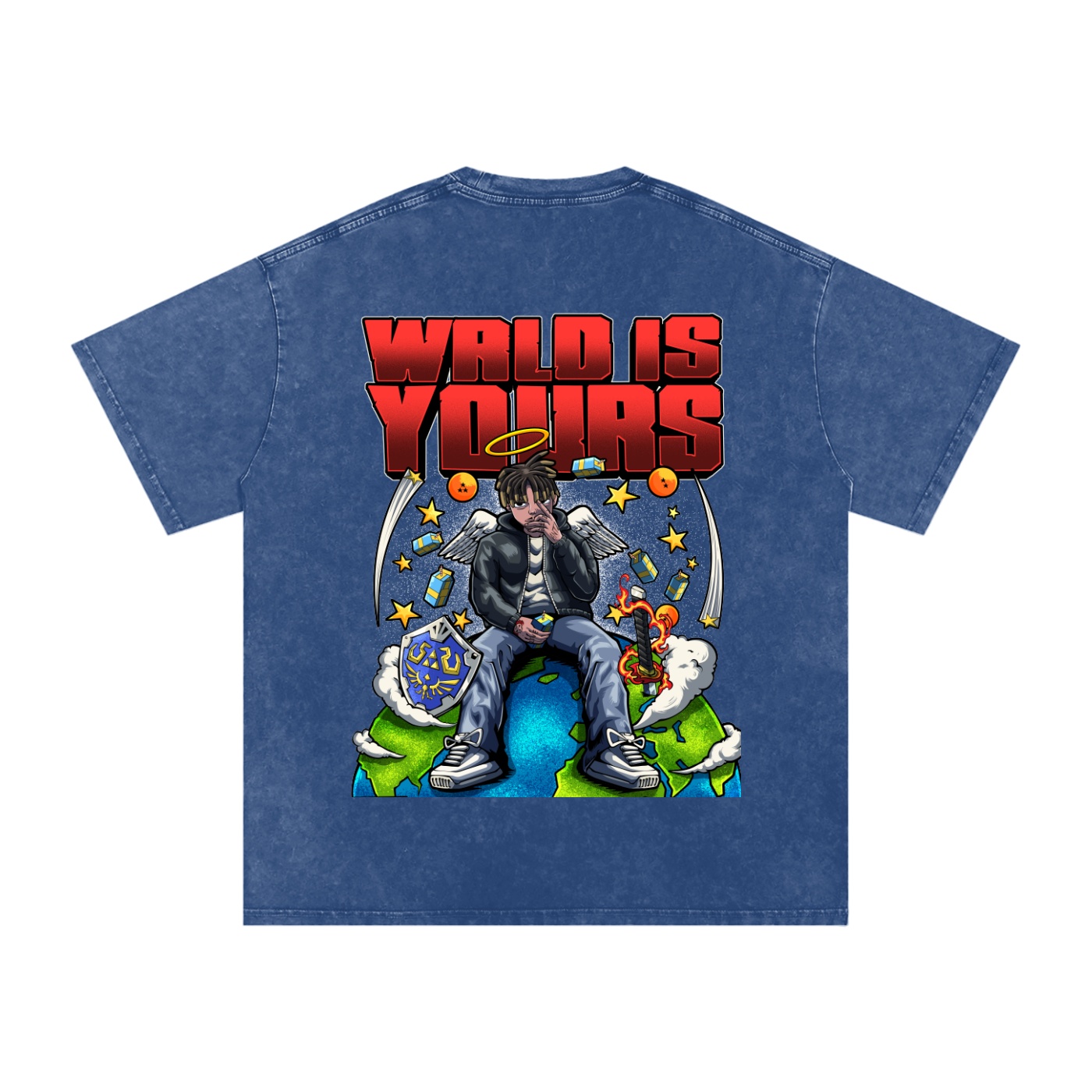 Wrld Washed Tee - Image 12