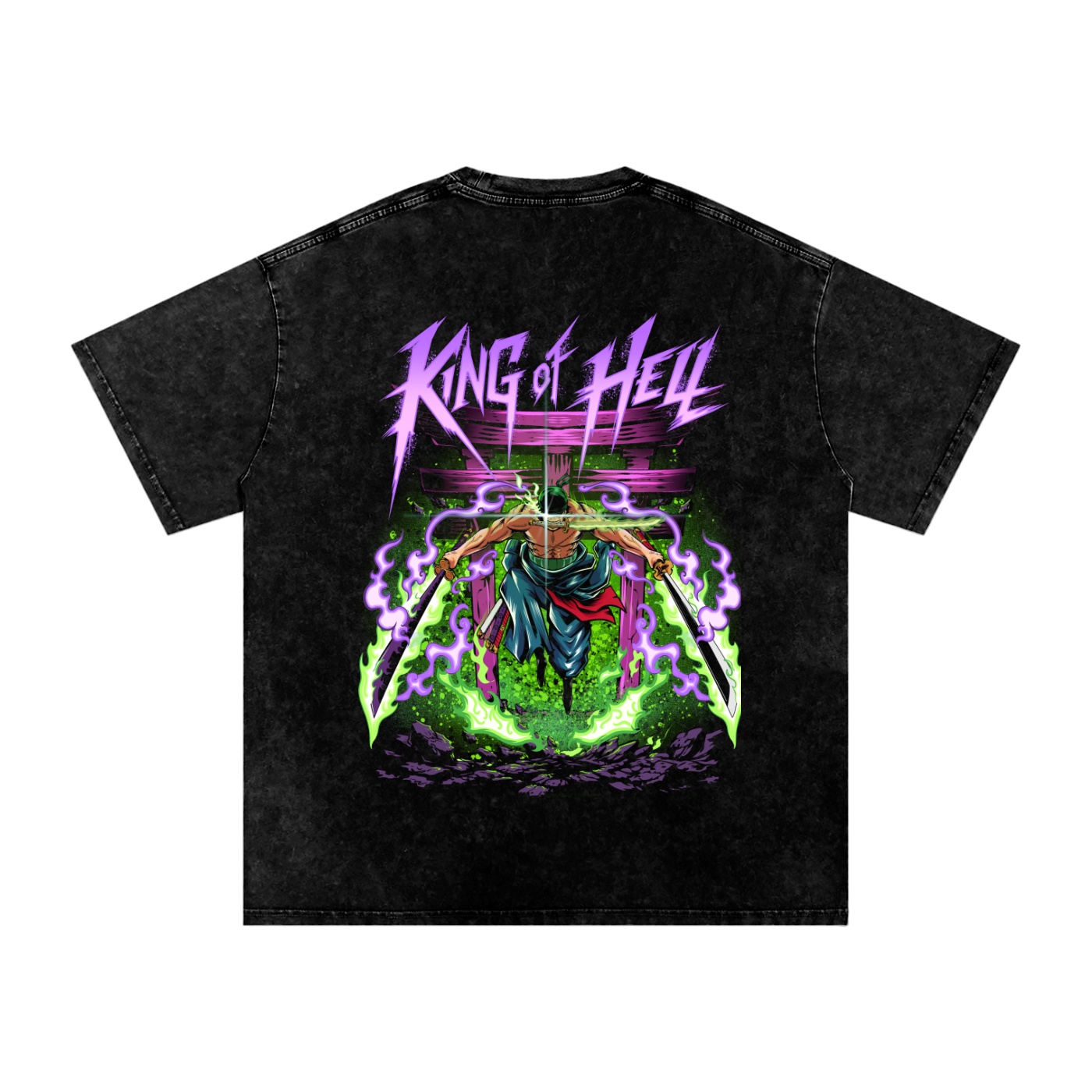 King of Hell Washed Tee