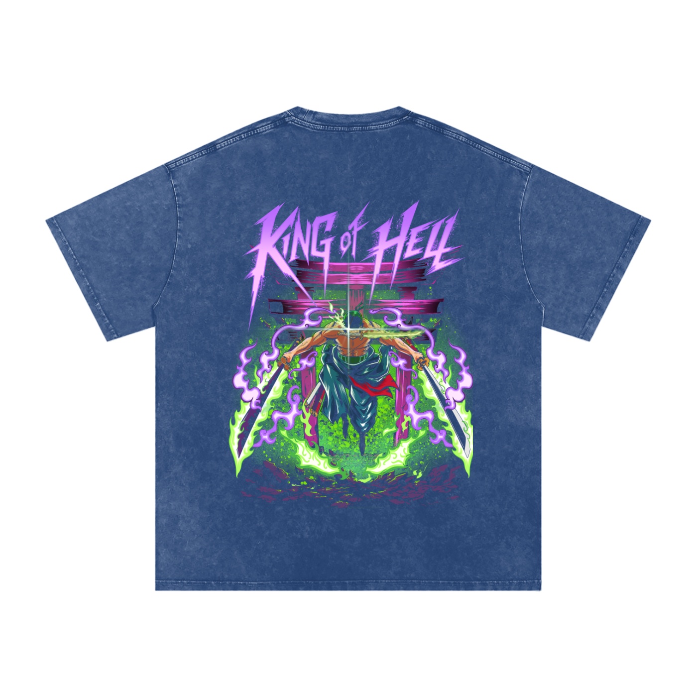 King of Hell Washed Tee - Image 6