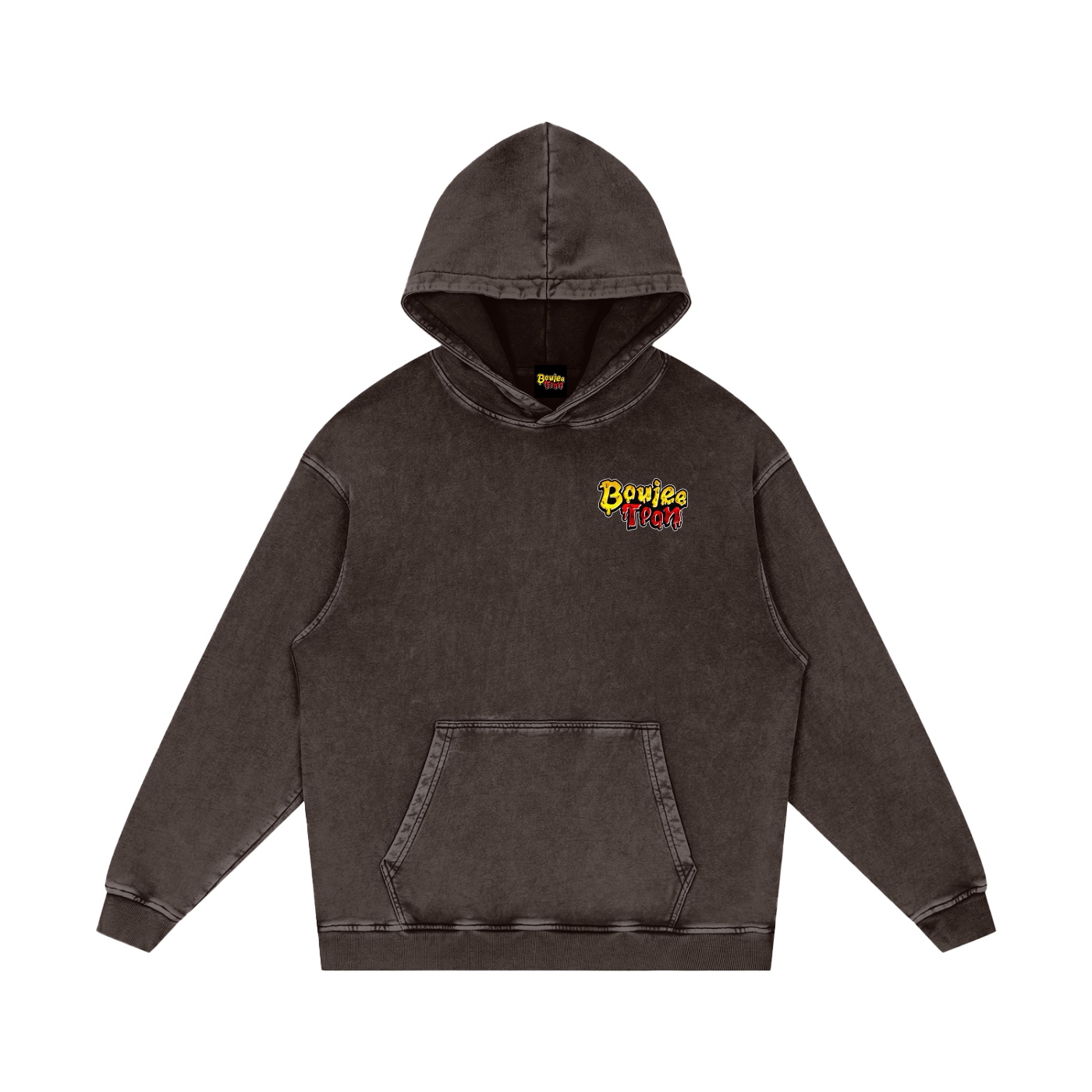 King of Hell Washed Hoodie - Image 9