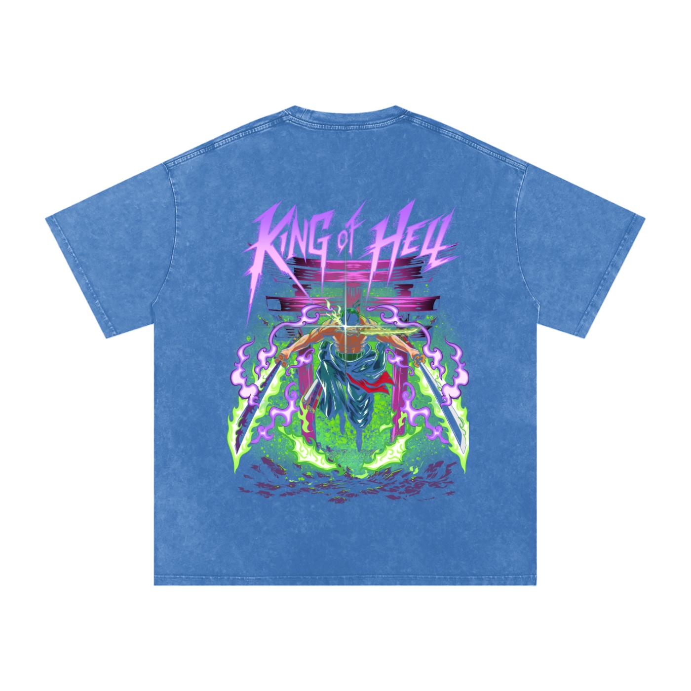 King of Hell Washed Tee - Image 7