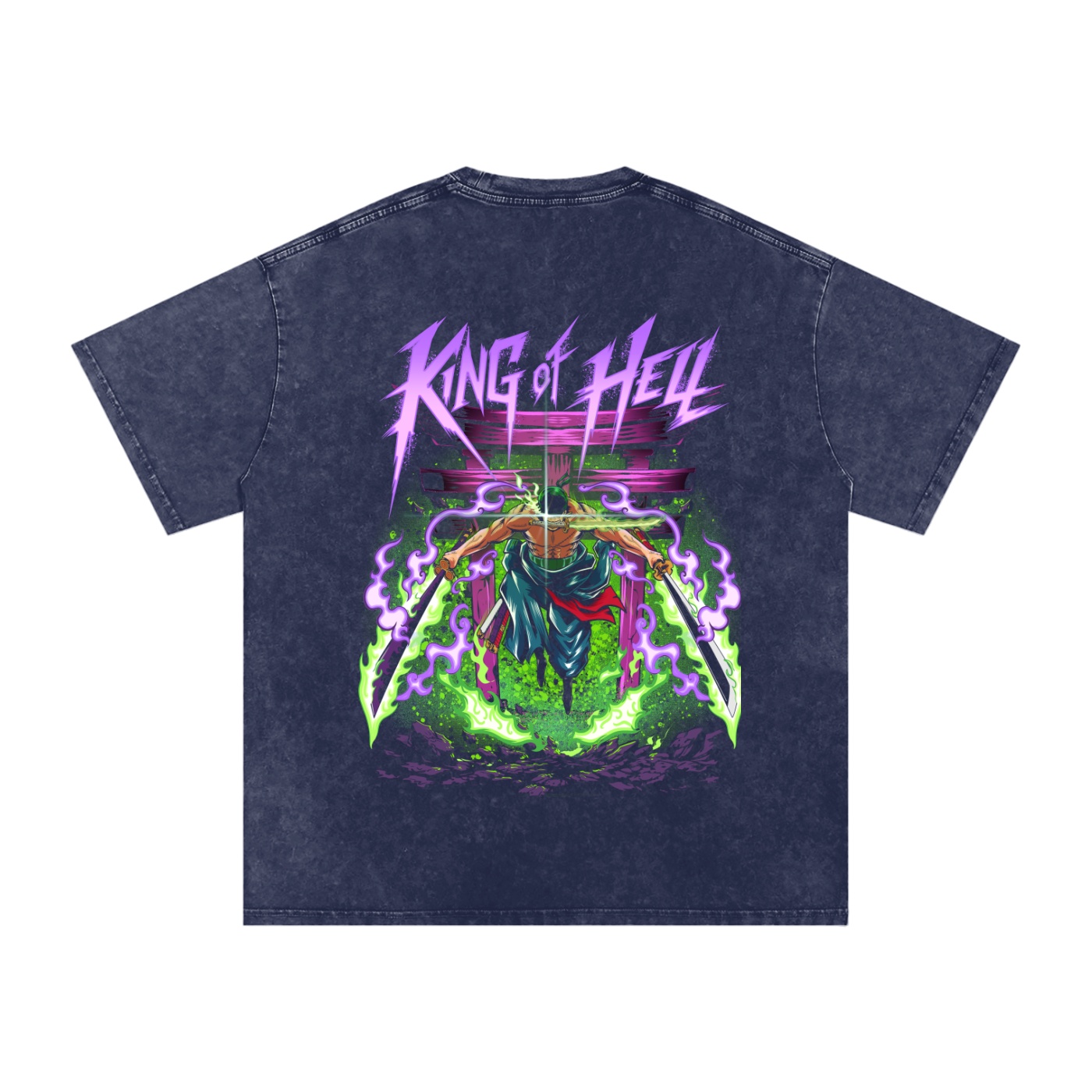 King of Hell Washed Tee - Image 12